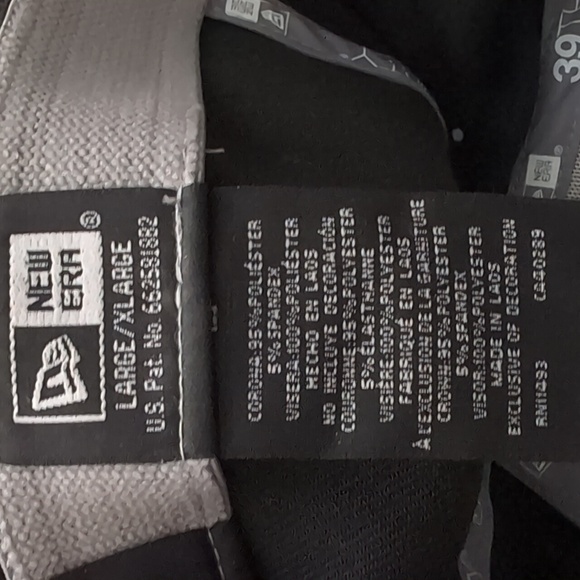 New Era,NFL Patriots Men's Black/Tan Camo Fitted Hat,Size L. - Picture 8 of 9